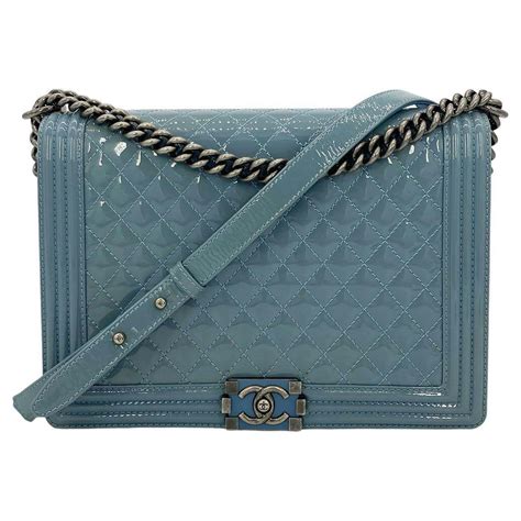 blue chanel boy 2018|baby blue Chanel boy bag.